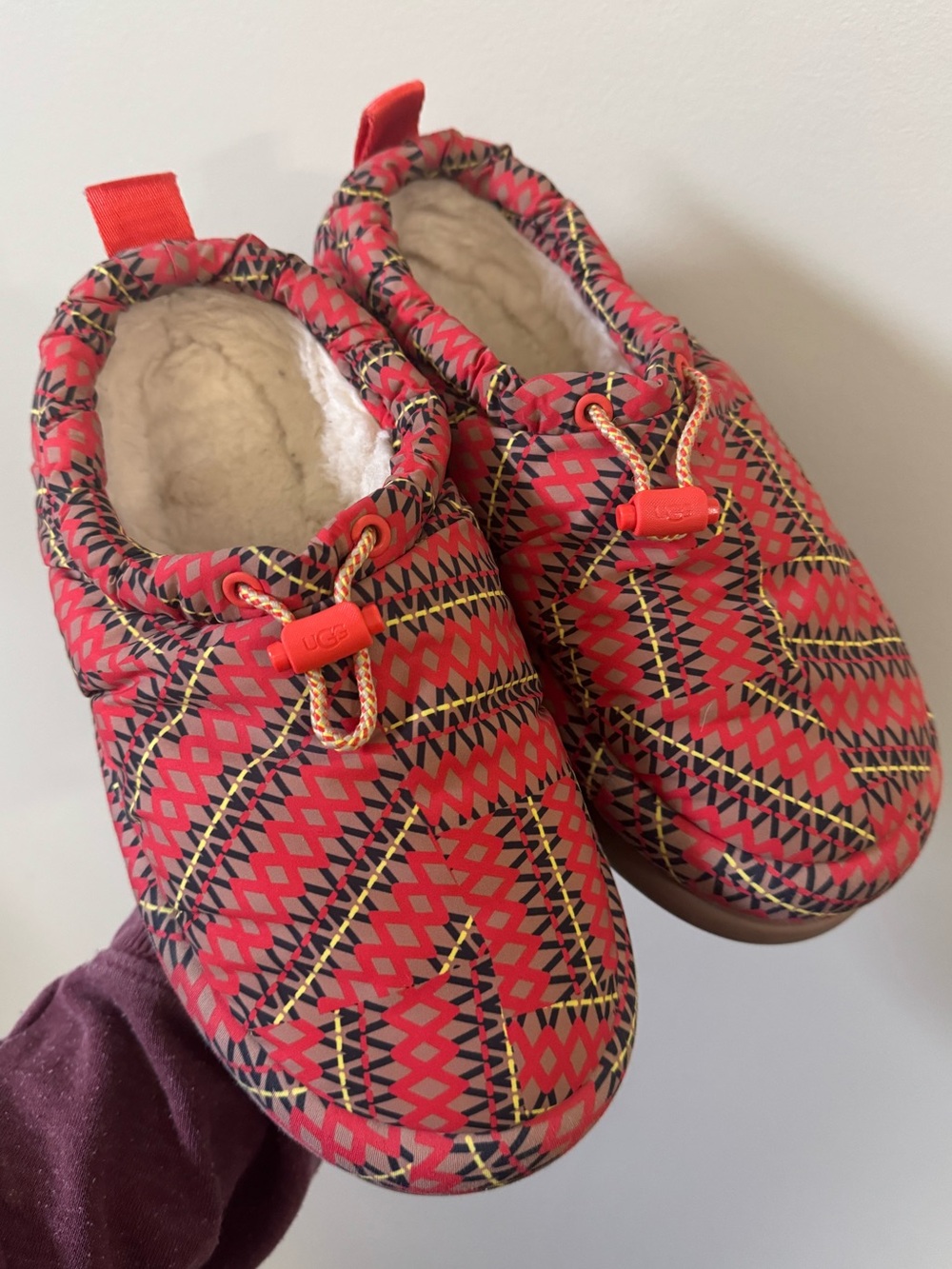 UGG Maxi Heritage braid slip on clogs - Picture 5 of 9